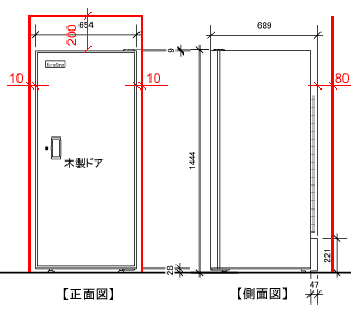 放熱スペース